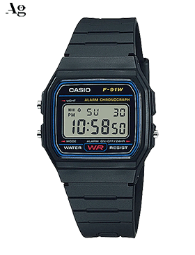 ساعت مچی مردانه CASIO F-91W-1DG